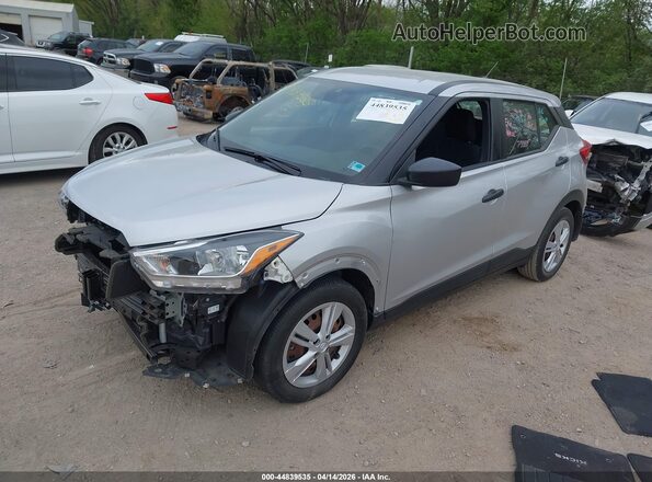 3N1CP5BV6LL515478 2020 NISSAN KICKS Silver Vista tres cuartos delantera izquierda