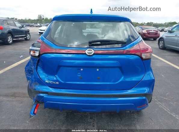 3N1CP5BV9ML545494 2021 NISSAN KICKS Синий 