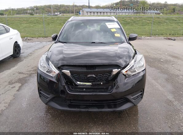 3N1CP5CU5KL562196 2019 NISSAN KICKS Черный Вид щитка приборов