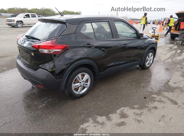 3N1CP5CU5KL562196 2019 NISSAN KICKS Черный Задняя правая четверть