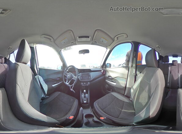 3N1CP5CU8JL506686 2018 NISSAN KICKS Белый Панорамный вид салона 360°
