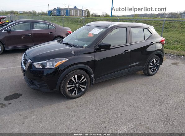 3N1CP5CV1LL536494 2020 NISSAN KICKS Black Vista tres cuartos delantera izquierda