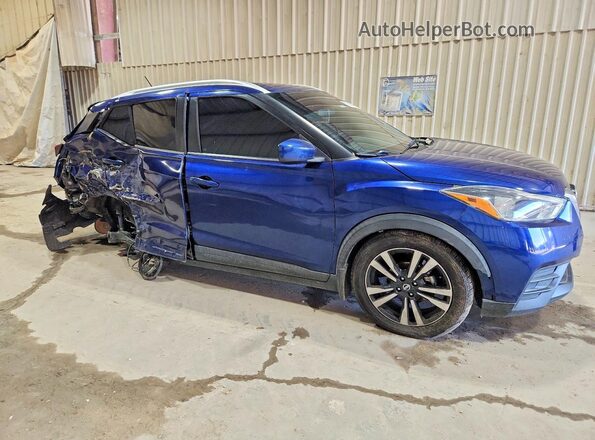 3N1CP5CV2LL505075 2020 NISSAN KICKS Blue Przód prawy