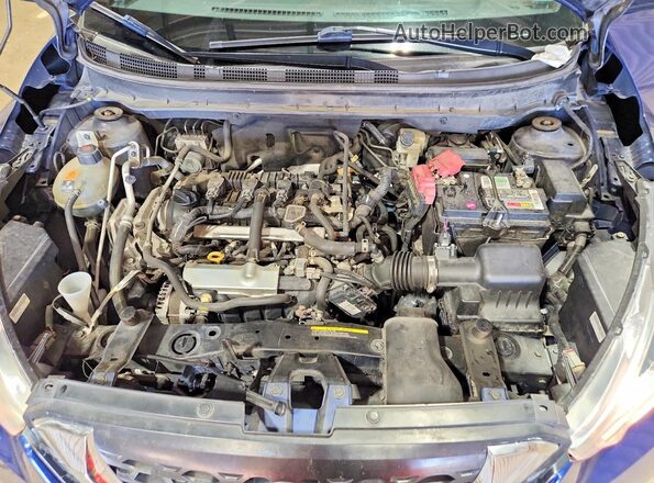 3N1CP5CV2LL505075 2020 NISSAN KICKS Blue Widok komory silnika