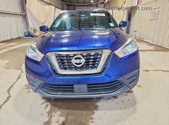 3N1CP5CV2LL505075 2020 NISSAN KICKS Blue Widok z przodu