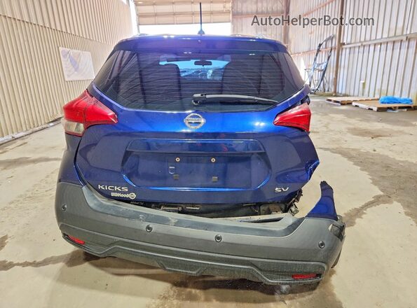 3N1CP5CV2LL505075 2020 NISSAN KICKS Blue Widok z tyłu