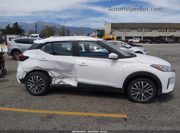 3N1CP5CV2ML481507 2021 NISSAN KICKS Белый Вид щитка приборов