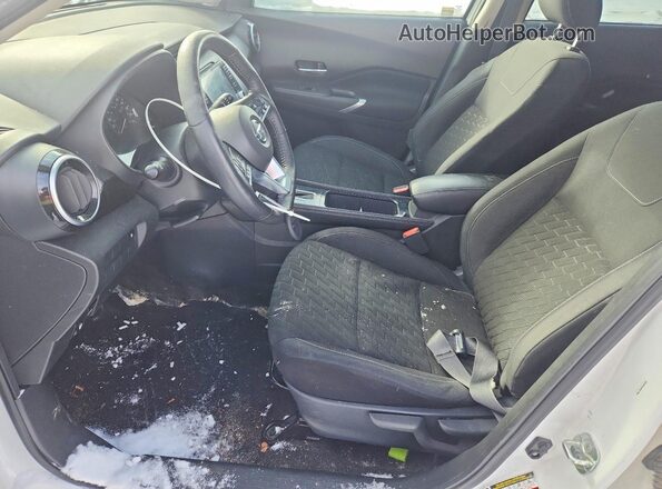3N1CP5CV4ML490631 2021 NISSAN KICKS White წინა სალონის ხედი