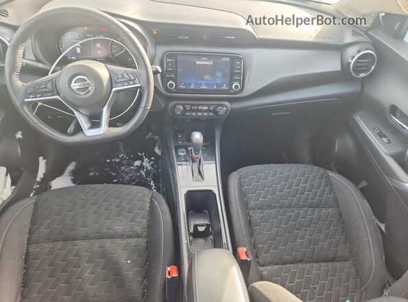 3N1CP5CV4ML490631 2021 NISSAN KICKS White წინა პანელის ხედი