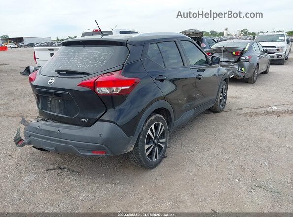 3N1CP5CV5LL519262 2020 NISSAN KICKS Черный Задняя правая четверть