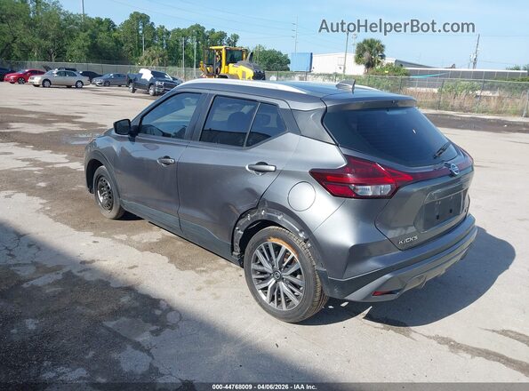 3N1CP5CV5ML480402 2021 NISSAN KICKS Gray Tył lewy