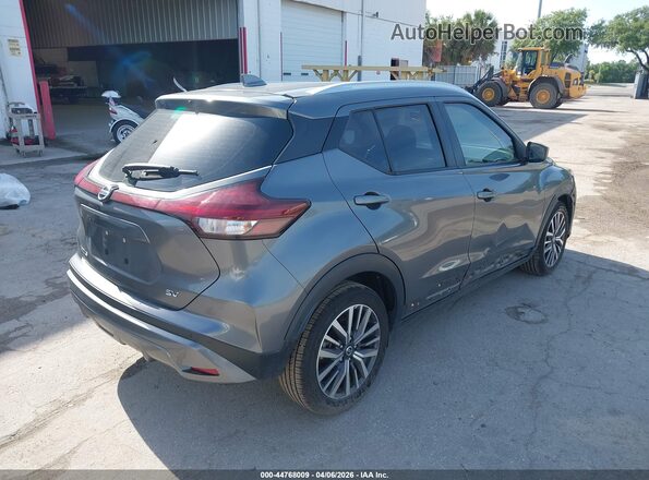 3N1CP5CV5ML480402 2021 NISSAN KICKS Gray Tył prawy
