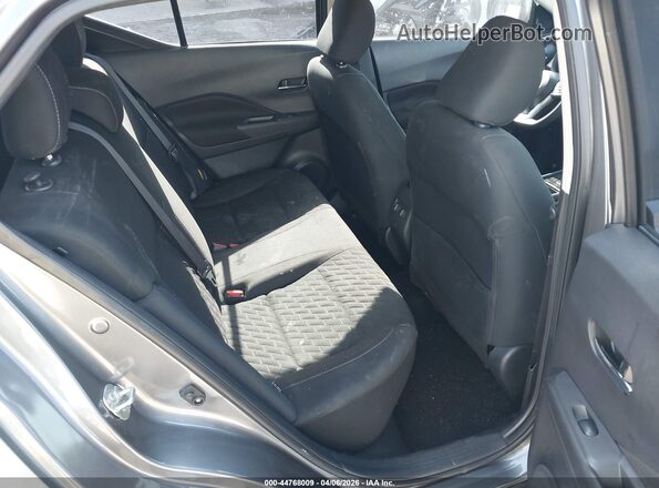 3N1CP5CV5ML480402 2021 NISSAN KICKS Gray Widok naklejki z numerem VIN