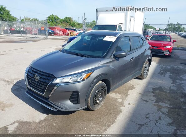 3N1CP5CV5ML480402 2021 NISSAN KICKS Gray Przód lewy