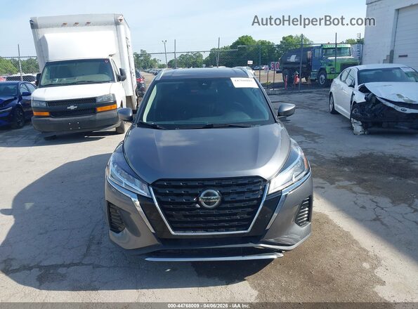 3N1CP5CV5ML480402 2021 NISSAN KICKS Gray Widok wnętrza z tyłu