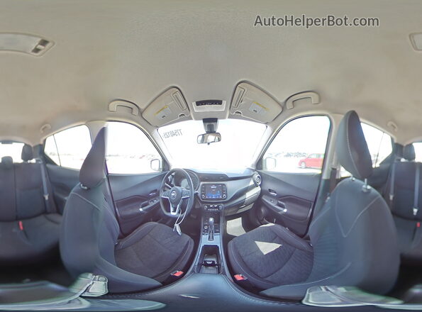 3N1CP5CV5ML483395 2021 NISSAN KICKS Gray Vista interior de 360 grados