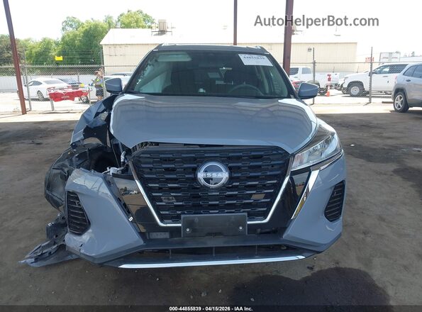 3N1CP5CV5RL504589 2024 NISSAN KICKS Gray Սարքավորումների վահանակի տեսք