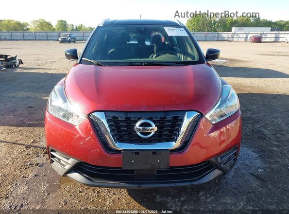 3N1CP5CV7LL510949 2020 NISSAN KICKS Red Vista interior trasera