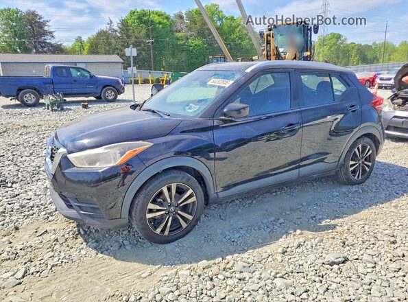 3N1CP5CV7LL530098 2020 NISSAN KICKS Черный Передняя левая четверть