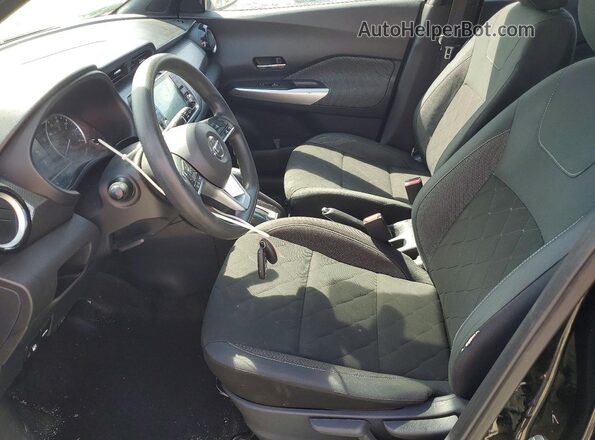 3N1CP5CV7LL530098 2020 NISSAN KICKS Черный Вид салона спереди