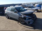2021 Nissan Kicks Sv Xtronic Cvt Gray vin: 3N1CP5CV9ML473405