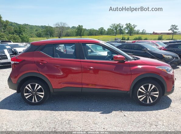 3N1CP5CVXLL571289 2020 NISSAN KICKS Red უკანა სალონის ხედი