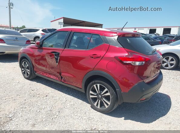 3N1CP5CVXLL571289 2020 NISSAN KICKS Red უკანა მარცხენა