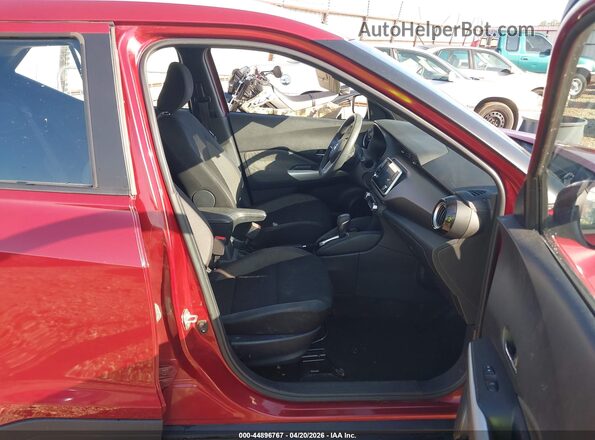 3N1CP5CVXLL571289 2020 NISSAN KICKS Red წინა სალონის ხედი