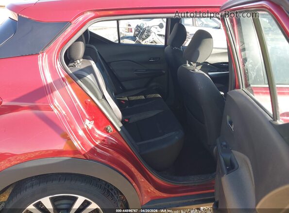 3N1CP5CVXLL571289 2020 NISSAN KICKS Red VIN კოდის სტიკერის ხედი
