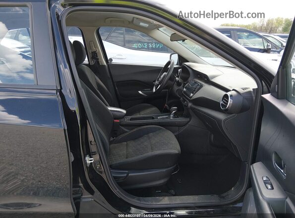 3N1CP5CVXML477754 2021 NISSAN KICKS Black Вид салону спереду