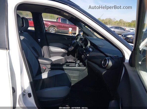 3N1CP5DV0ML558146 2021 NISSAN KICKS White Вид салону спереду