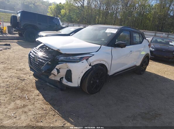 3N1CP5DV0ML558146 2021 NISSAN KICKS White Передня ліва чверть