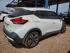 2020 Nissan Kicks Sr White vin: 3N1CP5DV2LL531089
