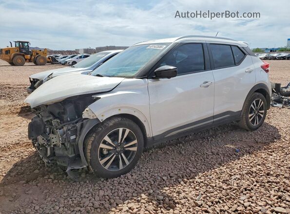 3N1CP5DV2LL531089 2020 NISSAN KICKS White Vista tres cuartos delantera izquierda