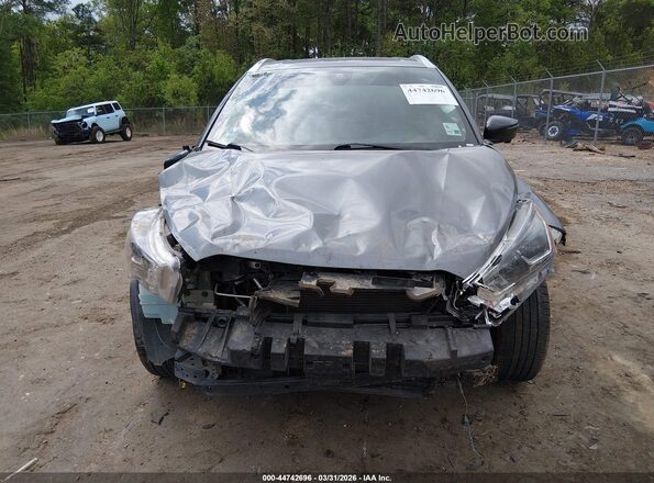 3N1CP5DV2LL538379 2020 NISSAN KICKS Gray Սարքավորումների վահանակի տեսք