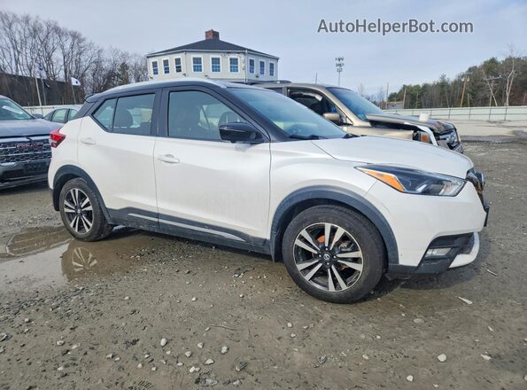 3N1CP5DV3LL491735 2020 NISSAN KICKS Белый Передняя правая четверть