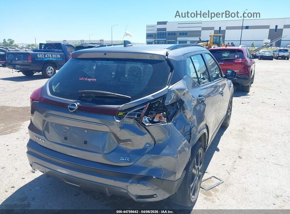 3N1CP5DV4PL533044 2023 NISSAN KICKS Gray Trasero derecho