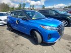 2021 Nissan Kicks Sr Синий vin: 3N1CP5DV7ML522888