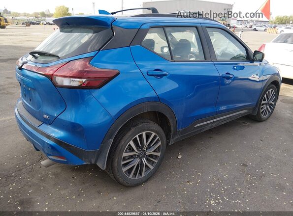 3N1CP5DV7PL525200 2023 NISSAN KICKS Blue Trasero derecho