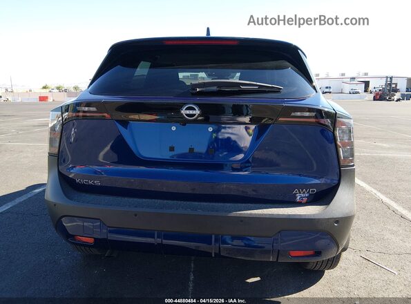 3N8AP6CB2SL406162 2025 NISSAN KICKS Синий 