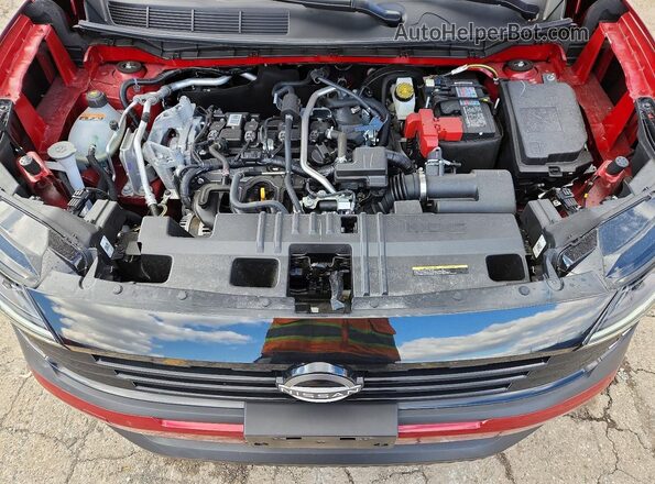 3N8AP6CB6TL302193 2026 NISSAN KICKS Burgundy Շարժիչի բաժամունքի տեսք