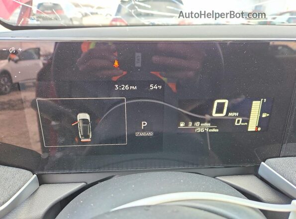 3N8AP6CB6TL302193 2026 NISSAN KICKS Burgundy Սարքավորումների վահանակի տեսք