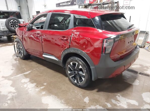 3N8AP6CB7SL312925 2025 NISSAN KICKS Темно-бордовый Задняя левая четверть