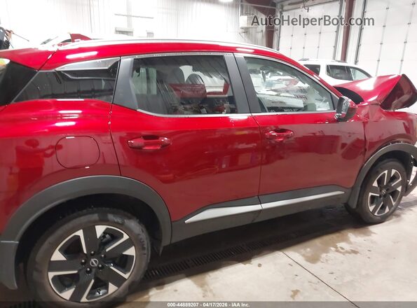 3N8AP6CB7SL312925 2025 NISSAN KICKS Темно-бордовый Вид задней части салона
