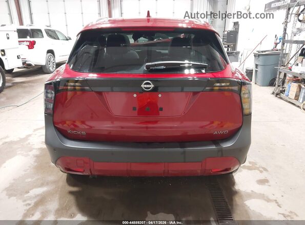 3N8AP6CB7SL312925 2025 NISSAN KICKS Темно-бордовый 