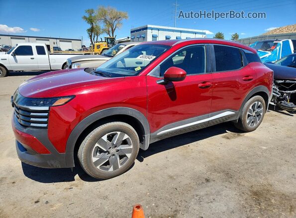 3N8AP6CB9SL406708 2025 NISSAN KICKS Red Vista tres cuartos delantera izquierda