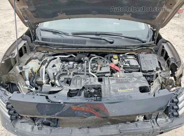 3N8AP6DA8SL403286 2025 NISSAN KICKS Brown ძრავის განყოფილების ხედი