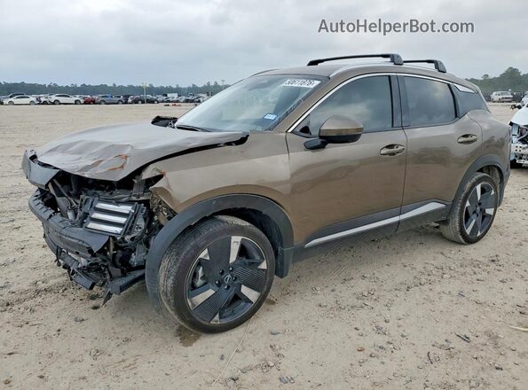 3N8AP6DA8SL403286 2025 NISSAN KICKS Brown წინა მარცხენა ხედი სამი მეოთხედიდან