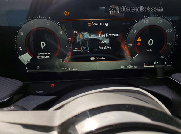 3N8AP6DAXTL320315 2026 NISSAN KICKS Black Vista del cuadro de instrumentos