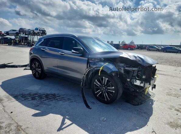3PCAJ5BA0MF110980 2021 INFINITI QX50 Серый Передняя правая четверть
